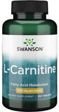 Swanson L-carnitine 500mg 100 kapsułek