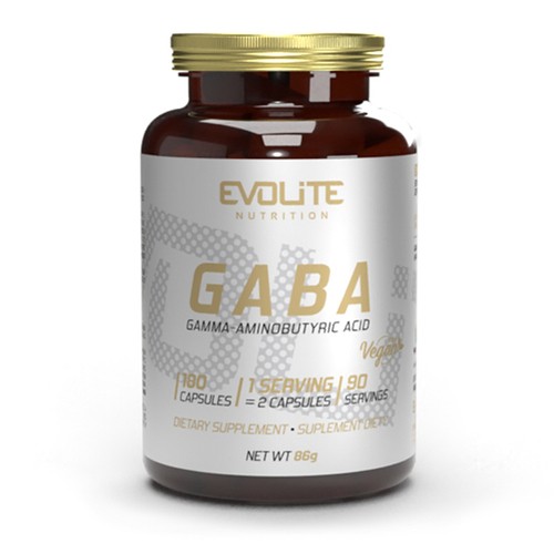 Evolite Nutrition GABA 375mg 180 Vege kapsułek