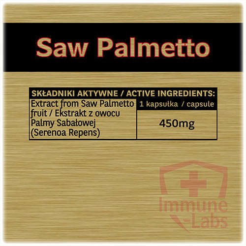 Immune-Labs Saw Palmetto 120 kapsułek