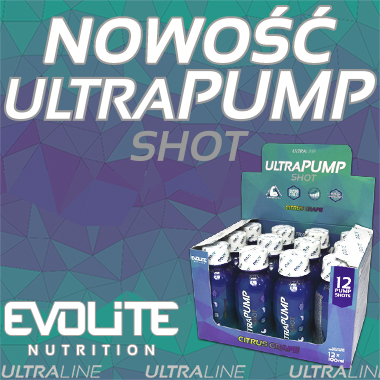 Kolejna nowość od Evolite Nutrition! Ultra Pump Shoty już dostępne