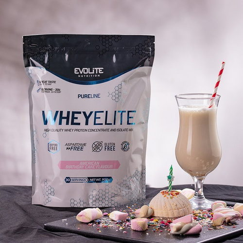 Evolite WheyElite 900g American Birthday Cake