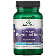 Swanson Albion Ferrochel Iron 18mg 180 caps