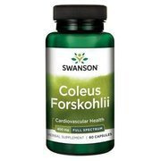 Swanson Coleus Forskohlii 400mg 60 kapsułek