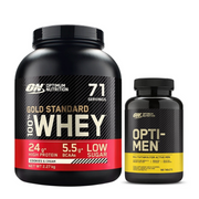 ON 100% Whey Gold 2270g + ON Opti Men 90tab