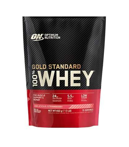 Optimum Nutrition 100% Whey Gold 450g Delicious Strawberry