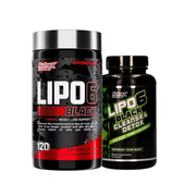 Nutrex Lipo 6 Black 120 kapsułek + Nutrex Lipo-6 Black Cleanse & Detox 60 kapsułek