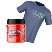 Evolite Creatine Monohydrate 500g + Koszulka Evolite