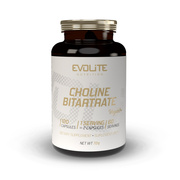 Evolite Nutrition Choline Bitartrate 500mg 120 Vcaps