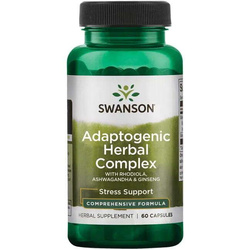 Swanson Rhodiola Ashwagandha Ginseng Complex 60caps