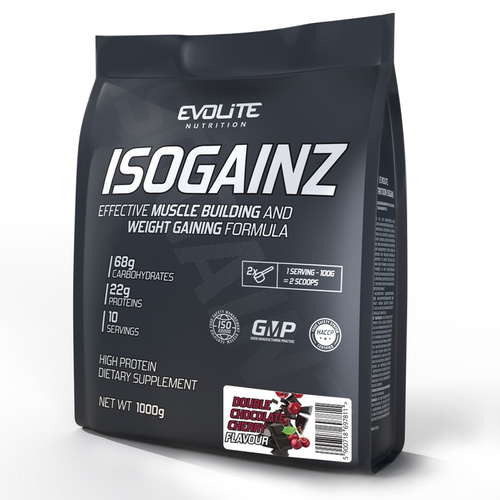 Evolite IsoGainz 1000g Double Chocolate Flavours