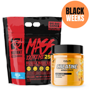 BLACK WEEKS PVL Mutant Mass XXXTreme 5450g + Evolite Creatine Monohydrate 300g