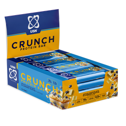 USN Trust Crunch Protein Bar 60g Blueberry Muffin BOX (12 sztuk)