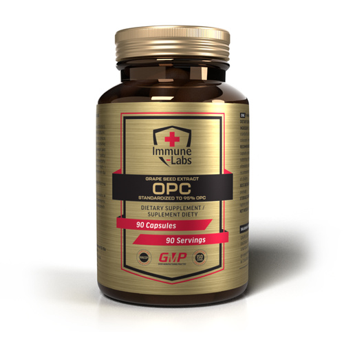 Immune-Labs Grape Seed Extract OPC 90 kapsułek