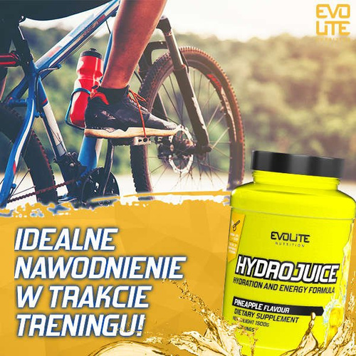 Evolite Nutrition HydroJuice 600g Ananas