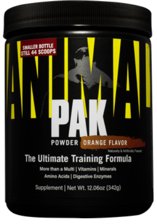 Universal Animal Pak Powder 342g Orange