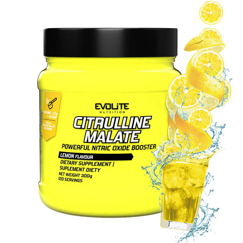 Evolite Citrulline Malate 300g Lemonade