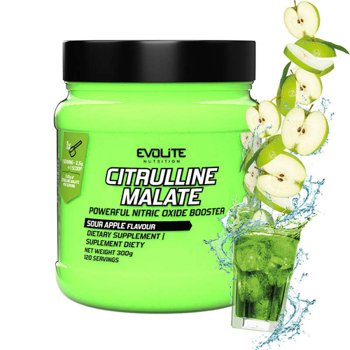 Evolite Citrulline Malate 300g Sour Apple