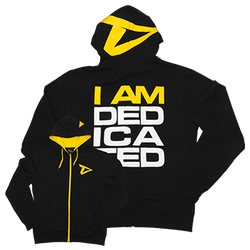 Dedicated Slimfit Hoodie "I Am Dedicated" M