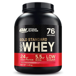 Optimum Nutrition 100% Whey Gold 2270g Delicious Strawberry