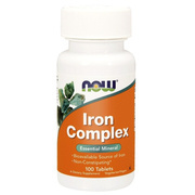 Now Foods Iron Complex 100 tabletek