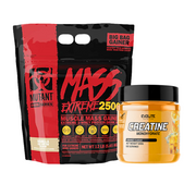 PVL Mutant Mass XXXTreme 5450g + Evolite Nutrition Creatine 500g