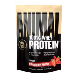 Universal Animal 100% Whey 1000g Strawberry USZKODZONE