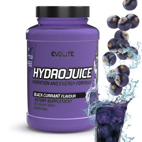 Evolite Nutrition HydroJuice 1500g Czarna porzeczka