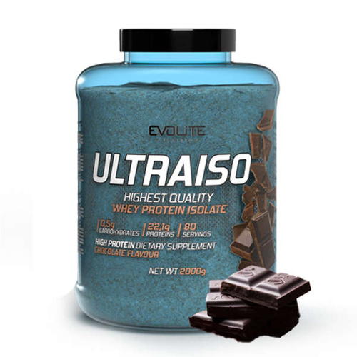 Evolite Nutrition UltraIso 2000g Double Chocolate Flavours