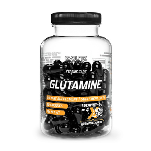 Evolite Glutamine 1250mg Xtreme 60 kapsułek