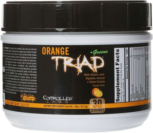 Controlled Labs Orange Triad Greens 407g Orange