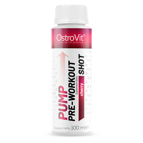 Ostrovit Pump Pre-workout Shot 100ml Wiśnia