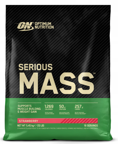Optimum Nutrition Serious Mass 5450g Strawberry