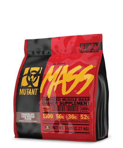 Mutant Mass 2270g Strawberry Banana + 3 x Mutant Mass Extreme 2500 48g GRATIS