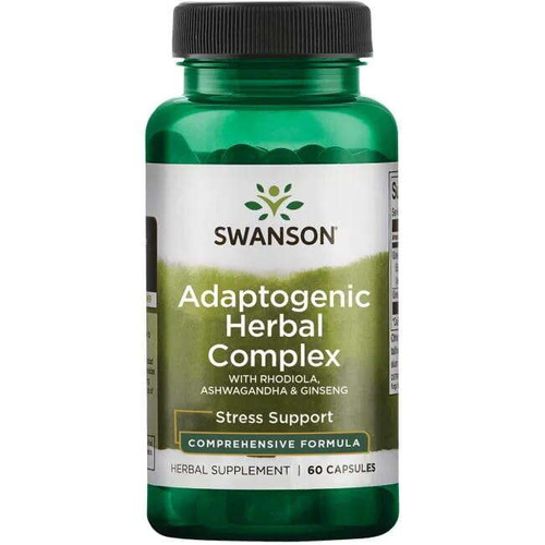 Swanson Rhodiola Ashwagandha Ginseng Complex 60caps