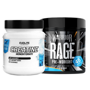 WARRIOR Rage 392g + Evolite Creatine 500g