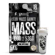 WARRIOR Mass Gainer 5000g Vanilla Chessecake + Zoomad Shaker 750ml GRATIS