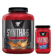 BSN Syntha 6 EDGE 1920g Chocolate Peanut Butter + BSN Amino X 435g