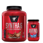 BSN Syntha 6 2270g Chocolate Mudslide + BSN Amino X 435g