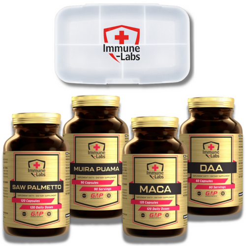 Zestaw Wspierający Mężczyzn Immune-Labs + Pillbox GRATIS