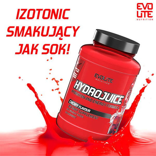 Evolite Nutrition HydroJuice 600g Wiśnia