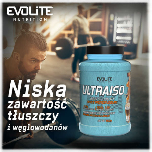 Evolite Nutrition UltraIso 900g Caramel Macchiato