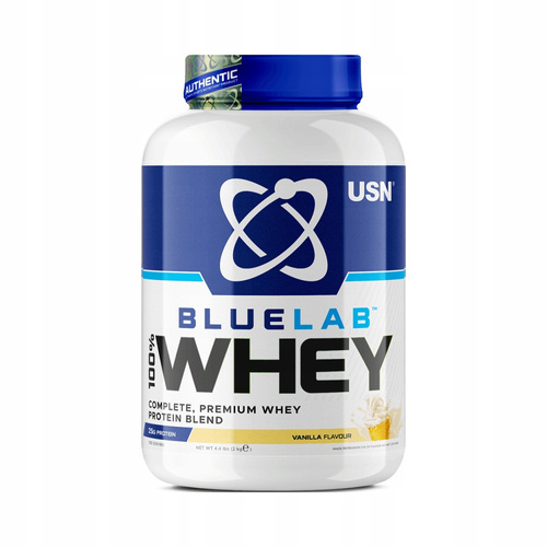 USN Blue Lab Whey 2000g + USN 1100ml Water Jug Blue FREE!