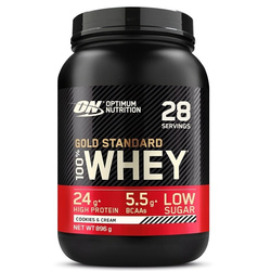 Optimum Nutrition 100% Whey Gold 900g Cookies Cream