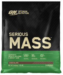 Optimum Nutrition Serious Mass 5450g Chocolate USZKODZONY