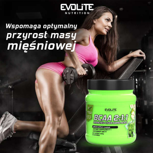 Evolite BCAA 2:1:1 Green Apple