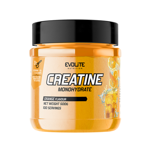 Evolite Creatine Monohydrate 500g Orange F