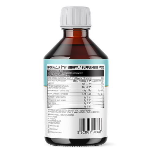 Ostrovit MCT Coconut oil 500ml