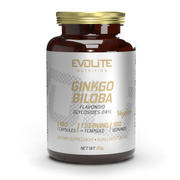 Evolite Nutrition Ginkgo Biloba 180 Vege kapsułek