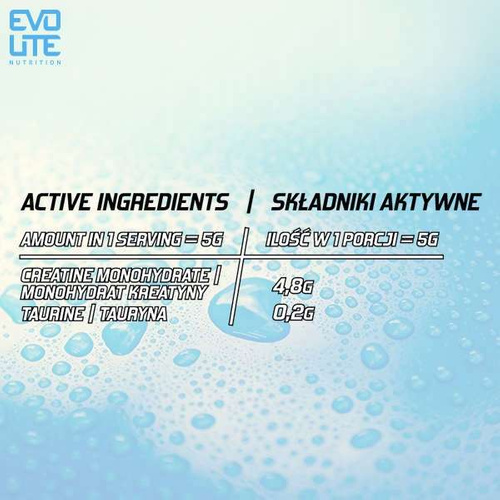 Evolite Creatine Monohydrate 1000g + 2x SvenJack 125g GRATIS