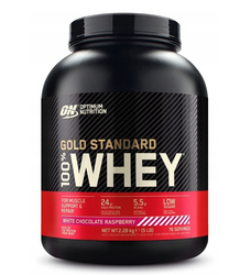 ON 100% Whey Gold 2270g White Chocolate Raspberry